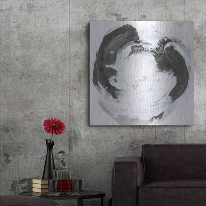 Luxe Metal Art 'Beginning I' by Chris Paschke, Metal Wall Art,36x36