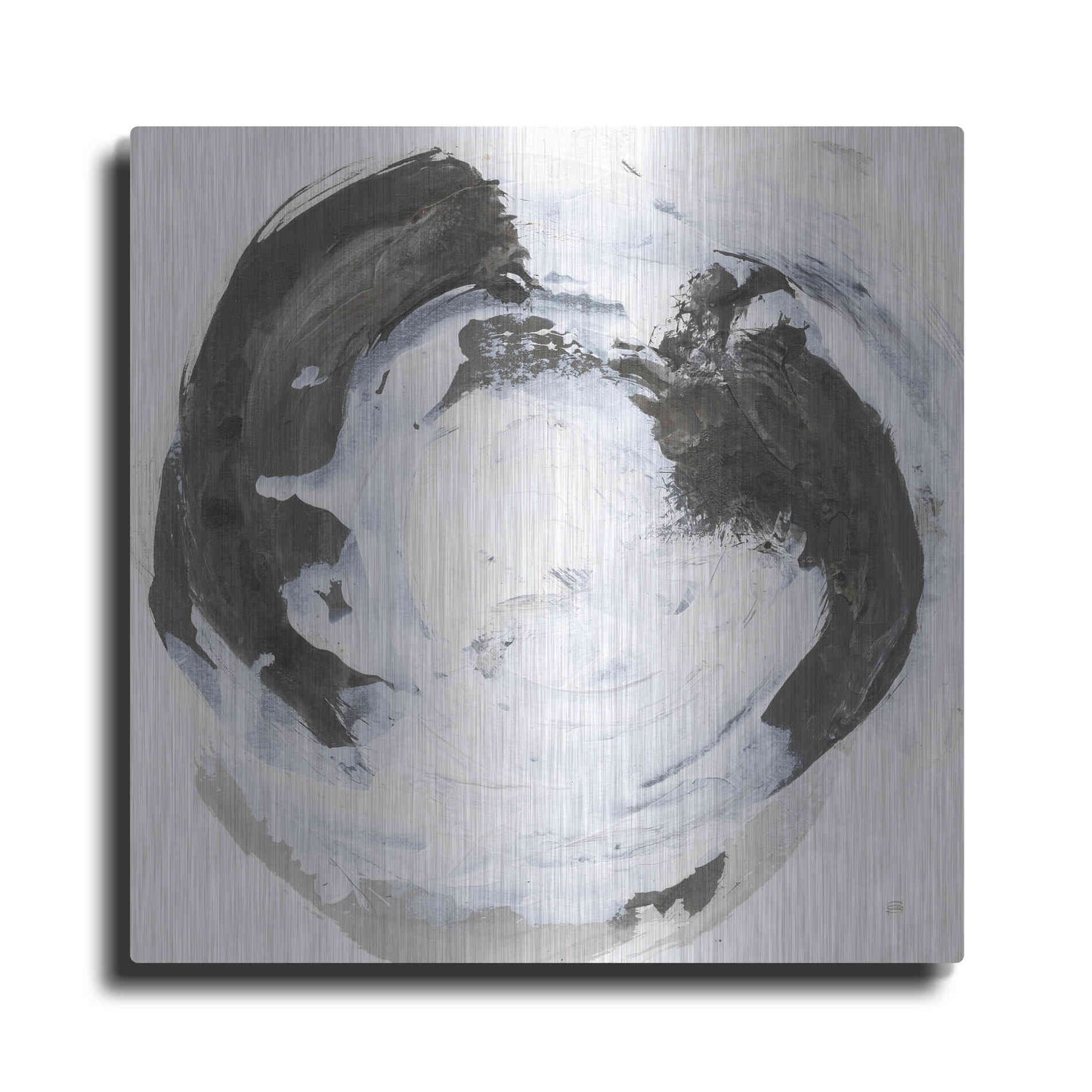 Luxe Metal Art 'Beginning I' by Chris Paschke, Metal Wall Art