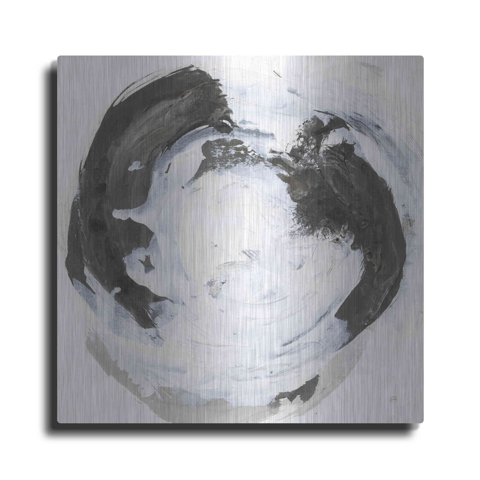 Luxe Metal Art 'Beginning I' by Chris Paschke, Metal Wall Art