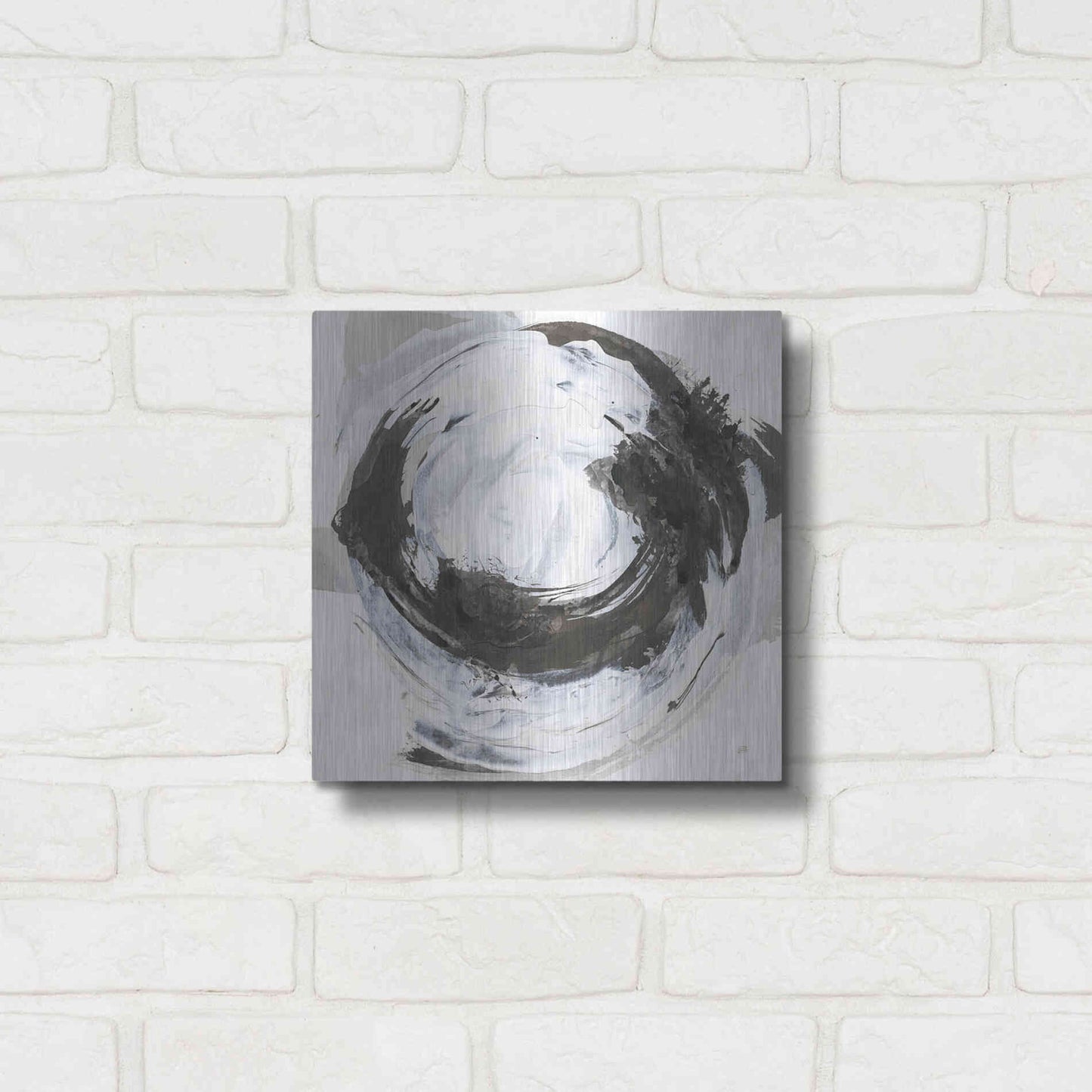 Luxe Metal Art 'Beginning II' by Chris Paschke, Metal Wall Art,12x12