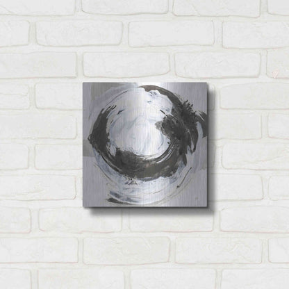 Luxe Metal Art 'Beginning II' by Chris Paschke, Metal Wall Art,12x12