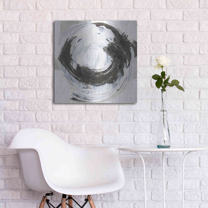 Luxe Metal Art 'Beginning II' by Chris Paschke, Metal Wall Art,24x24