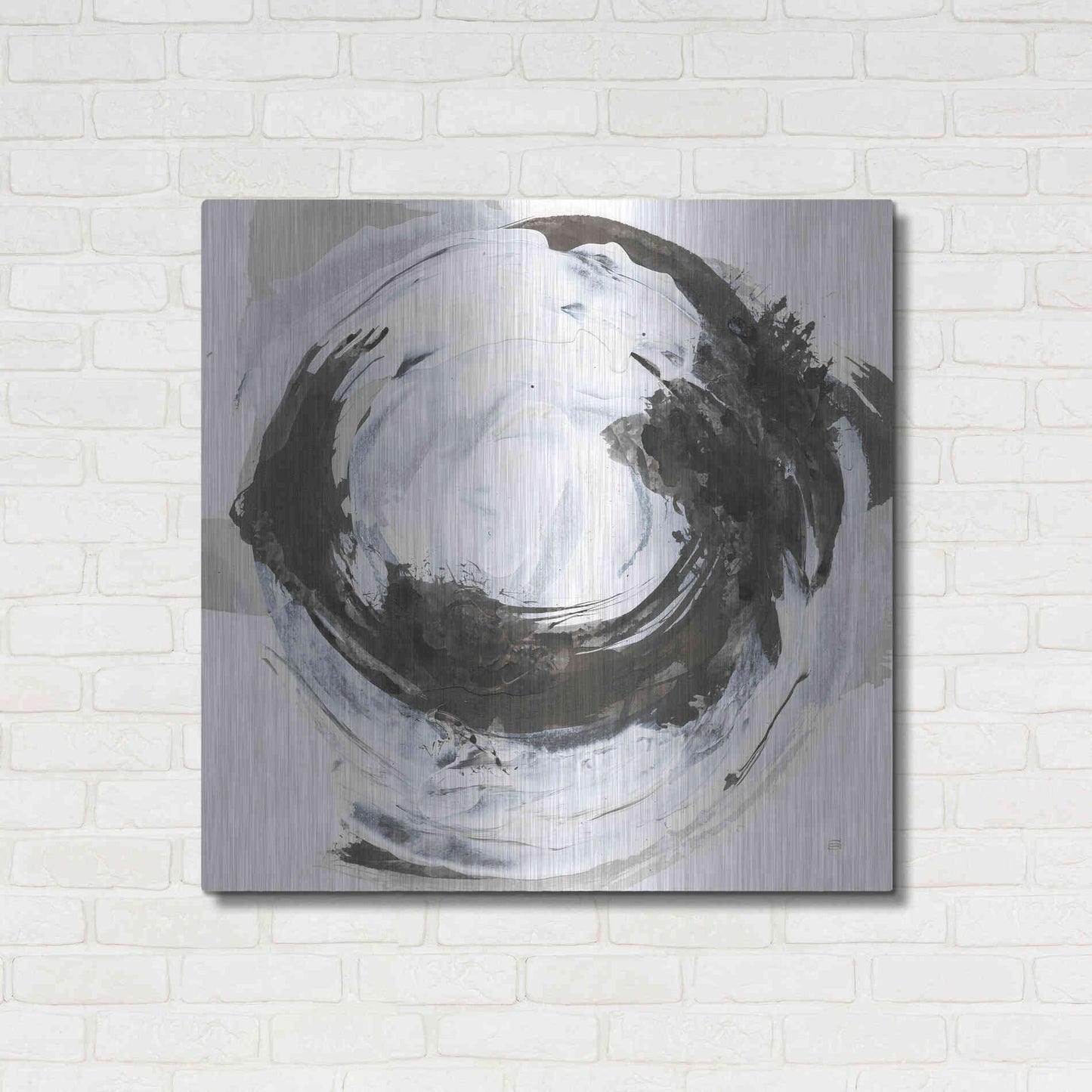 Luxe Metal Art 'Beginning II' by Chris Paschke, Metal Wall Art,36x36