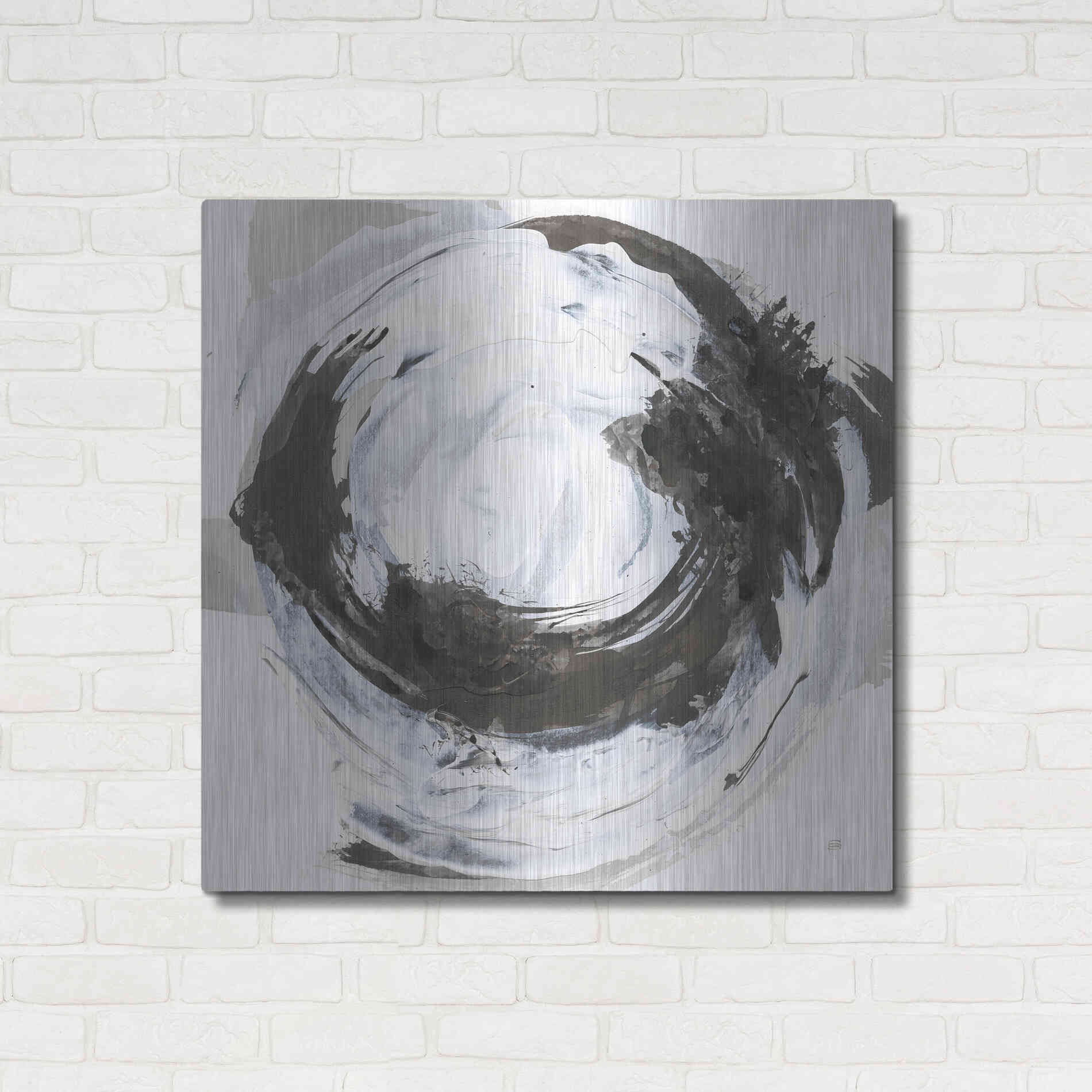 Luxe Metal Art 'Beginning II' by Chris Paschke, Metal Wall Art,36x36