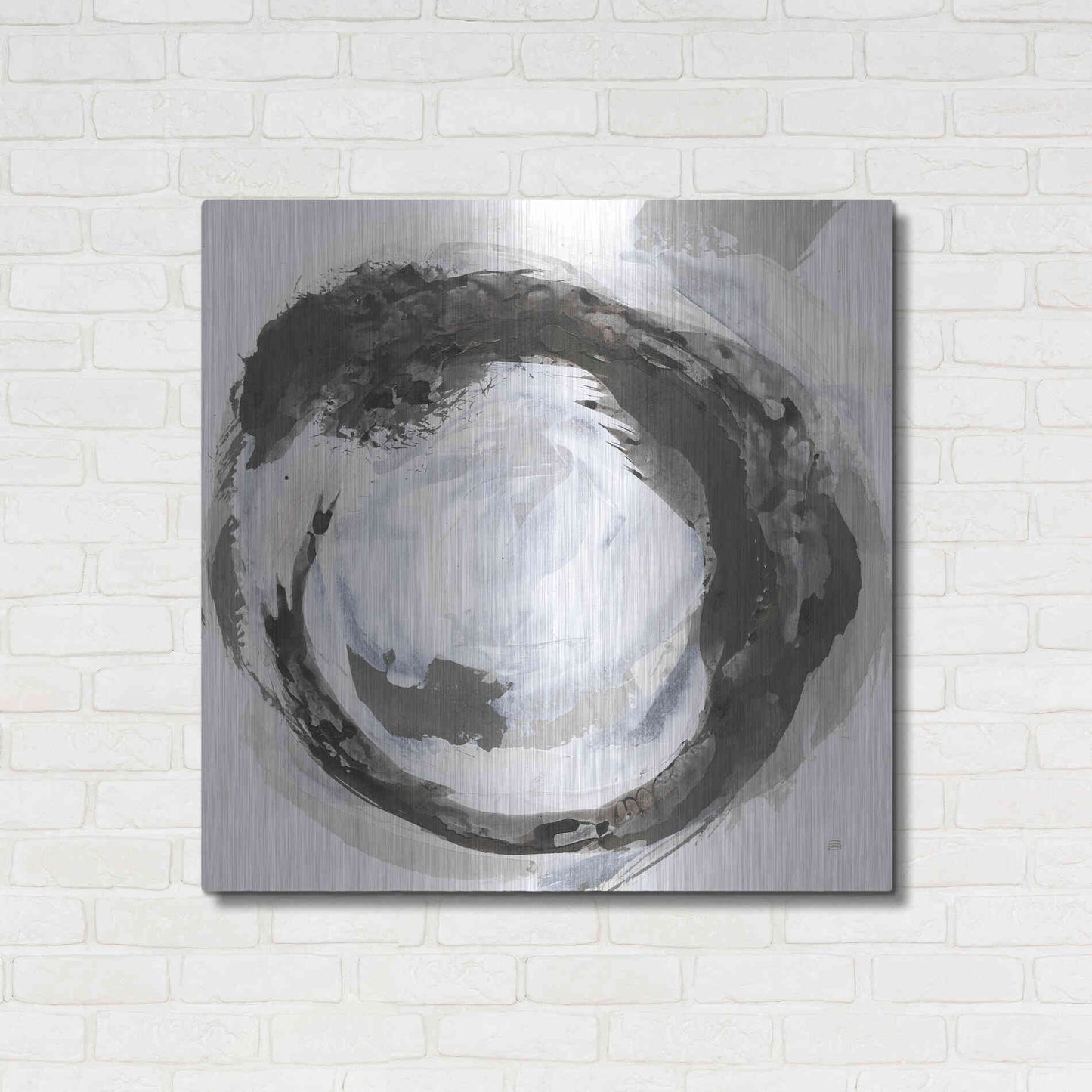 Luxe Metal Art 'Beginning III' by Chris Paschke, Metal Wall Art,36x36