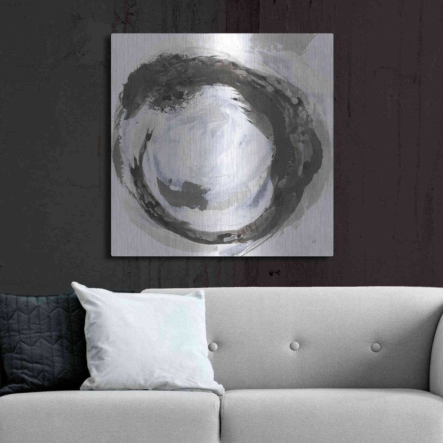 Luxe Metal Art 'Beginning III' by Chris Paschke, Metal Wall Art,36x36