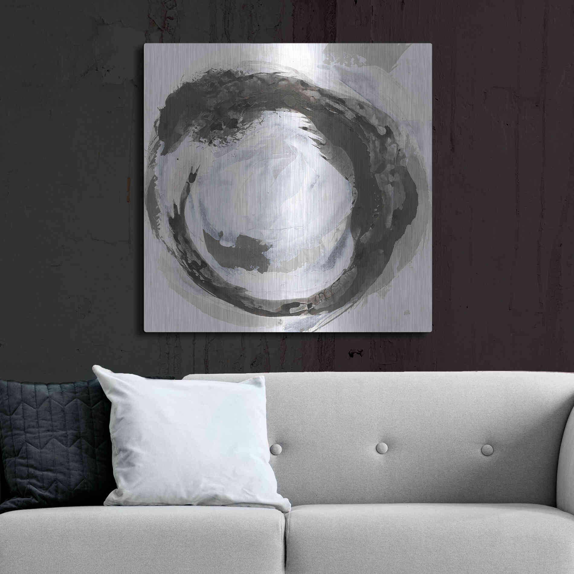 Luxe Metal Art 'Beginning III' by Chris Paschke, Metal Wall Art,36x36