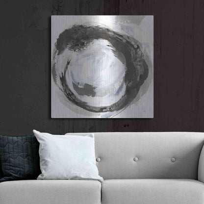 Luxe Metal Art 'Beginning III' by Chris Paschke, Metal Wall Art,36x36