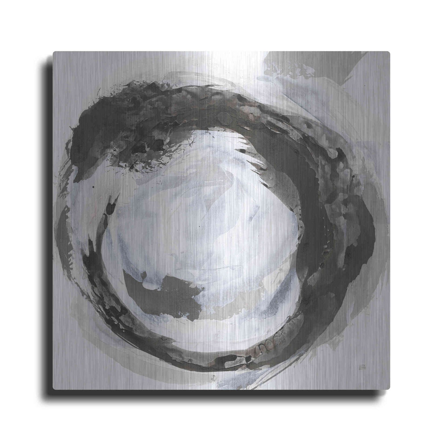 Luxe Metal Art 'Beginning III' by Chris Paschke, Metal Wall Art