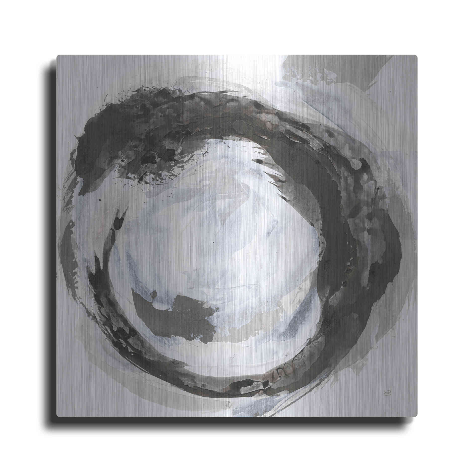 Luxe Metal Art 'Beginning III' by Chris Paschke, Metal Wall Art