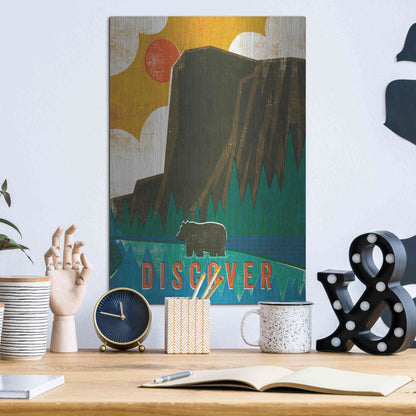 Luxe Metal Art 'Big Sky IV' by Michael Mullan, Metal Wall Art,12x16