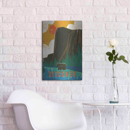 Luxe Metal Art 'Big Sky IV' by Michael Mullan, Metal Wall Art,16x24