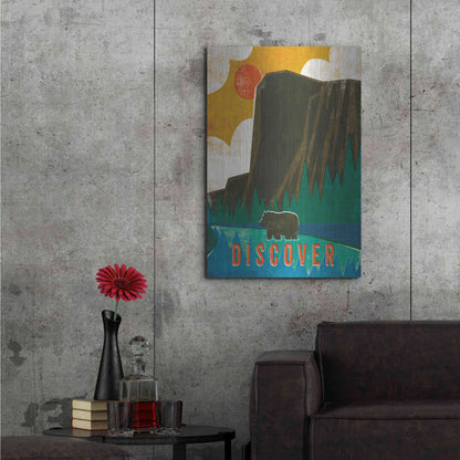 Luxe Metal Art 'Big Sky IV' by Michael Mullan, Metal Wall Art,24x36