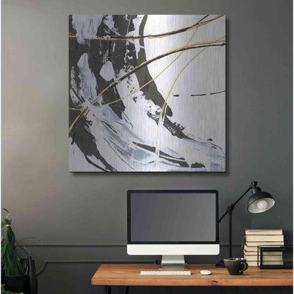 Luxe Metal Art 'Continuum I' by Chris Paschke, Metal Wall Art,36x36