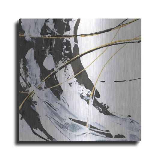 Luxe Metal Art 'Continuum I' by Chris Paschke, Metal Wall Art