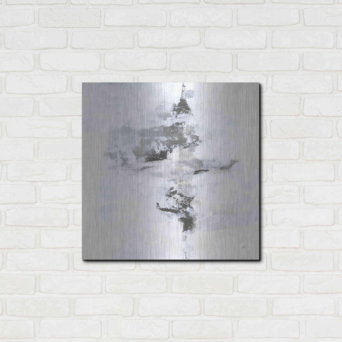 Luxe Metal Art 'Layered Thinking I' by Chris Paschke, Metal Wall Art,24x24