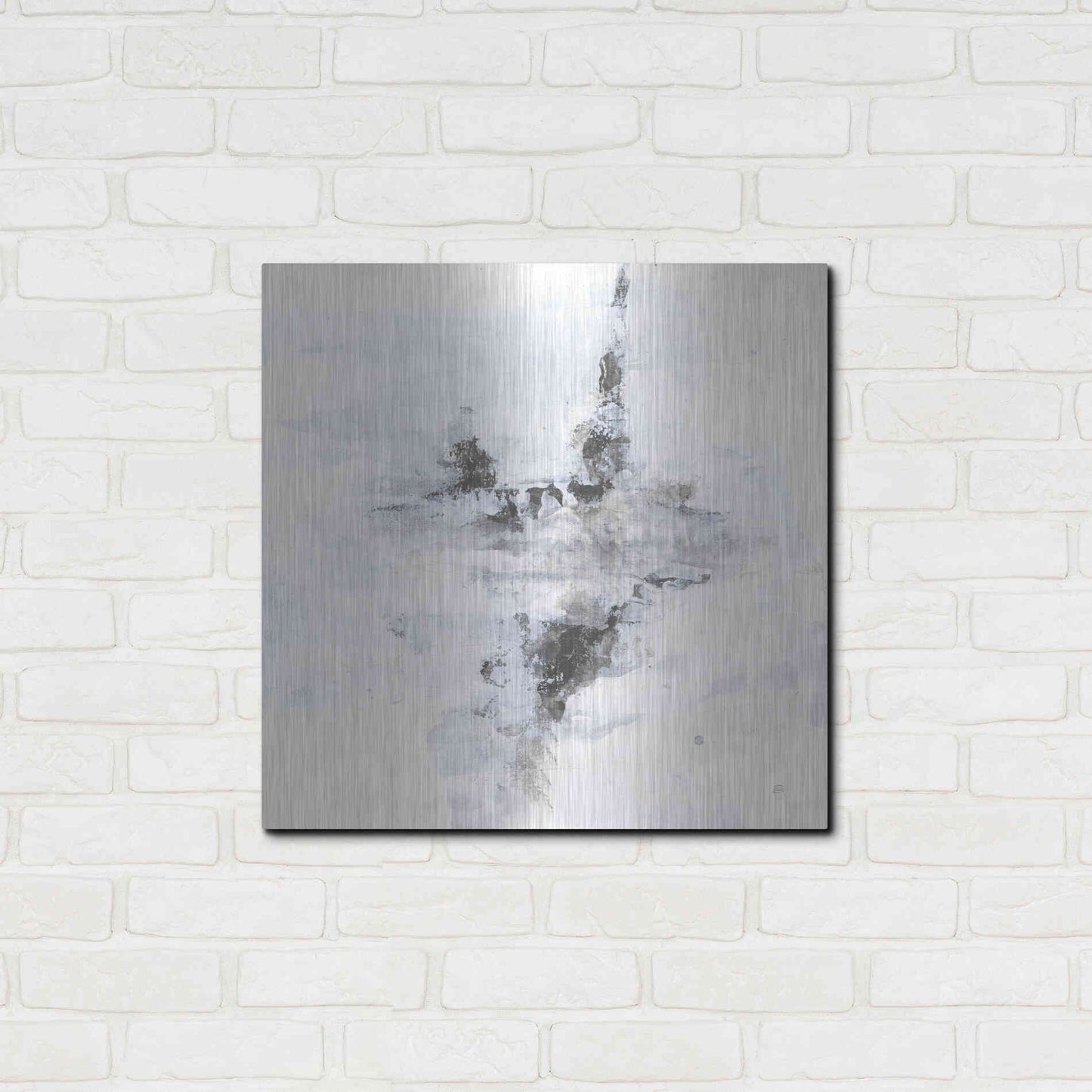 Luxe Metal Art 'Layered Thinking II' by Chris Paschke, Metal Wall Art,24x24