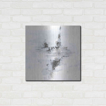 Luxe Metal Art 'Layered Thinking II' by Chris Paschke, Metal Wall Art,24x24
