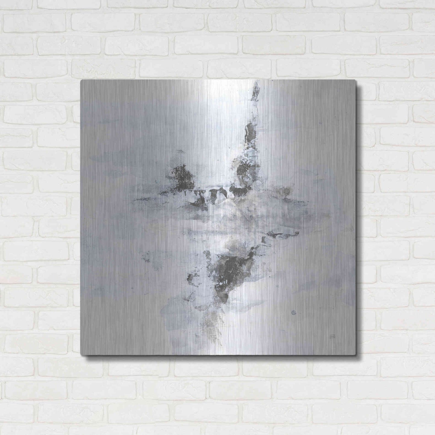 Luxe Metal Art 'Layered Thinking II' by Chris Paschke, Metal Wall Art,36x36