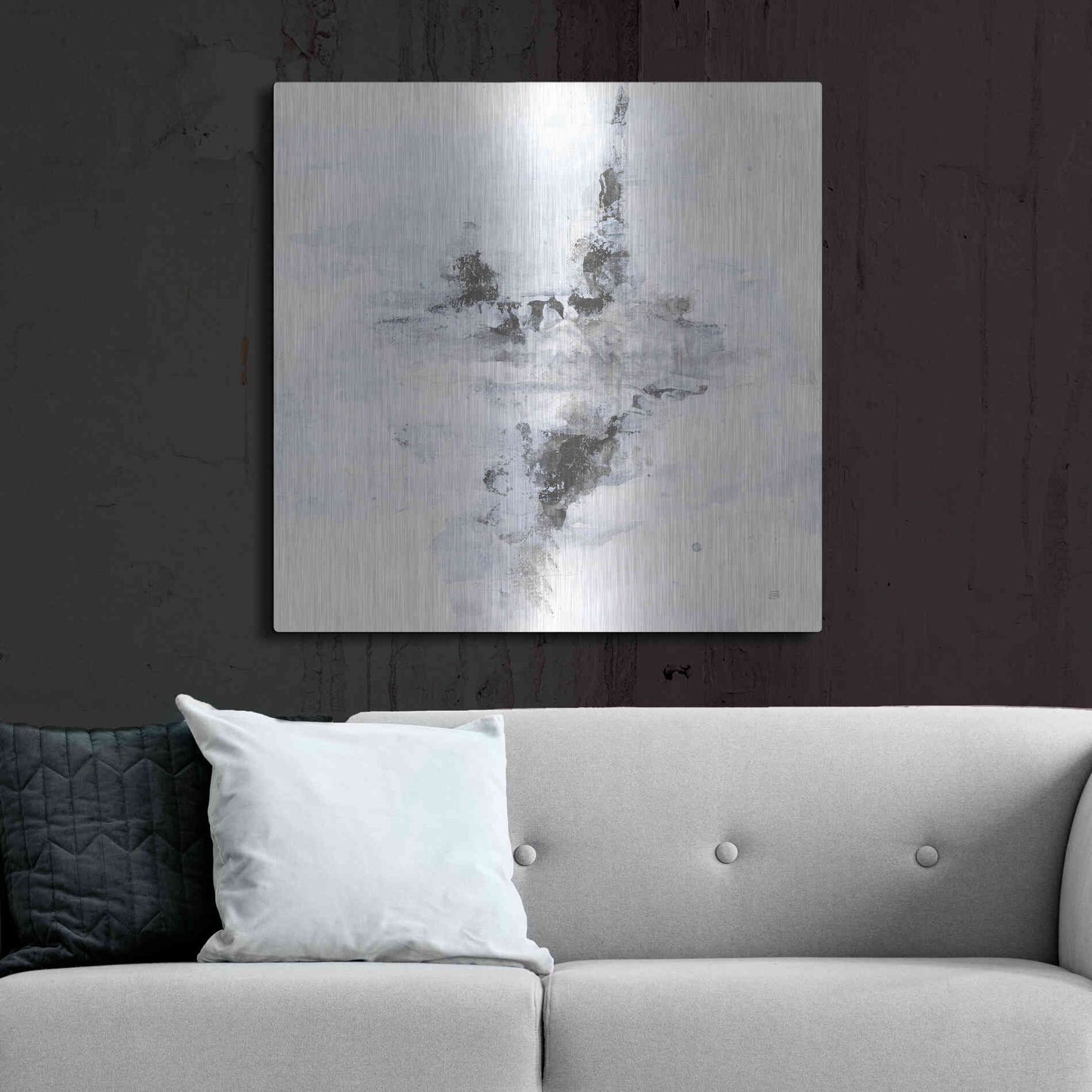 Luxe Metal Art 'Layered Thinking II' by Chris Paschke, Metal Wall Art,36x36