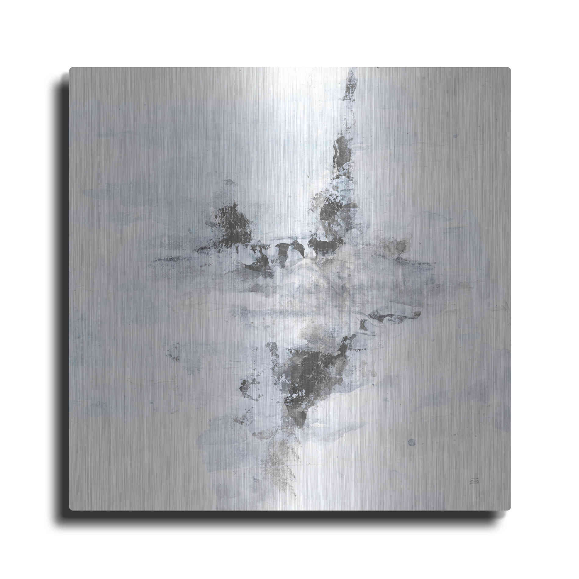 Luxe Metal Art 'Layered Thinking II' by Chris Paschke, Metal Wall Art
