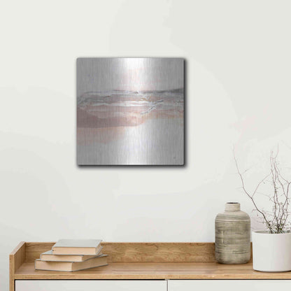 Luxe Metal Art 'Secondary Abstractions I' by Chris Paschke, Metal Wall Art,12x12