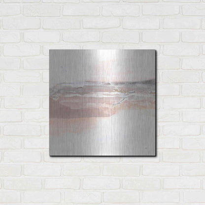 Luxe Metal Art 'Secondary Abstractions I' by Chris Paschke, Metal Wall Art,24x24
