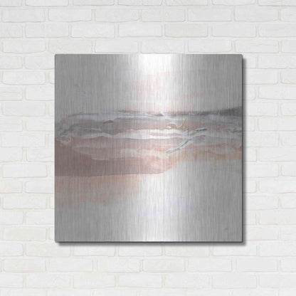 Luxe Metal Art 'Secondary Abstractions I' by Chris Paschke, Metal Wall Art,36x36