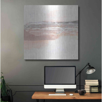 Luxe Metal Art 'Secondary Abstractions I' by Chris Paschke, Metal Wall Art,36x36