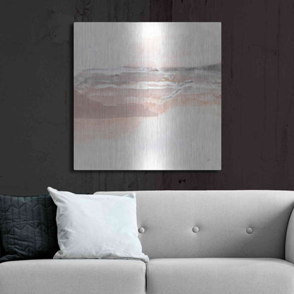 Luxe Metal Art 'Secondary Abstractions I' by Chris Paschke, Metal Wall Art,36x36