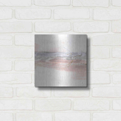 Luxe Metal Art 'Secondary Abstractions II' by Chris Paschke, Metal Wall Art,12x12