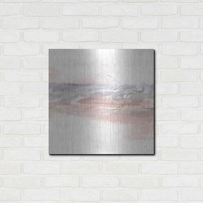 Luxe Metal Art 'Secondary Abstractions II' by Chris Paschke, Metal Wall Art,24x24