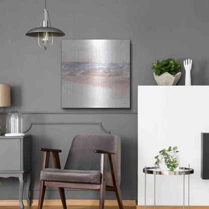 Luxe Metal Art 'Secondary Abstractions II' by Chris Paschke, Metal Wall Art,24x24