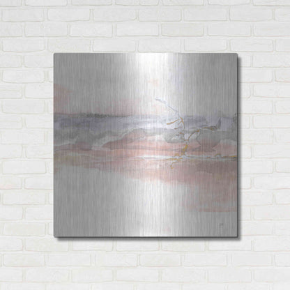 Luxe Metal Art 'Secondary Abstractions II' by Chris Paschke, Metal Wall Art,36x36