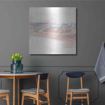 Luxe Metal Art 'Secondary Abstractions II' by Chris Paschke, Metal Wall Art,36x36