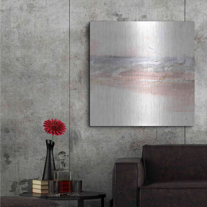 Luxe Metal Art 'Secondary Abstractions II' by Chris Paschke, Metal Wall Art,36x36