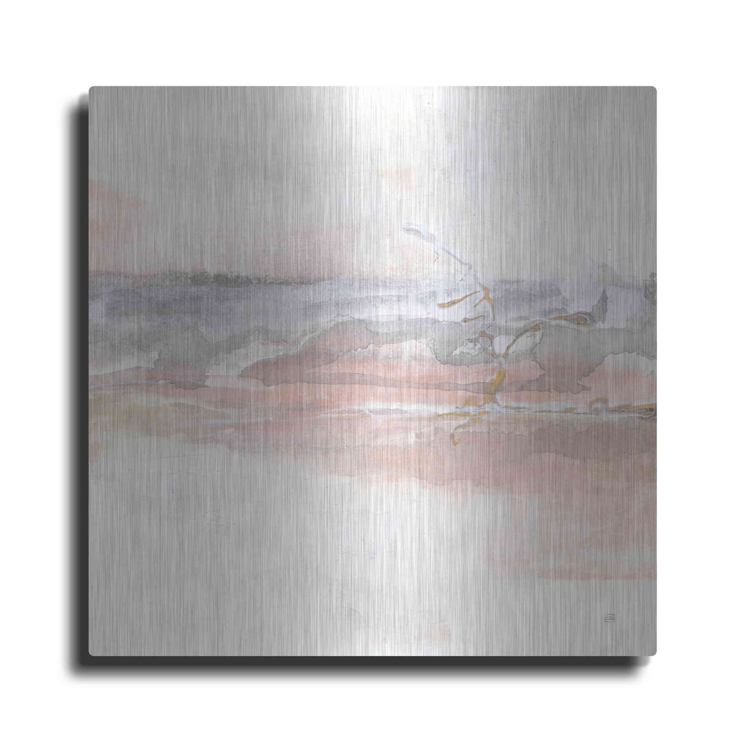 Luxe Metal Art 'Secondary Abstractions II' by Chris Paschke, Metal Wall Art