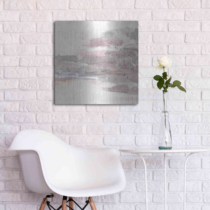Luxe Metal Art 'Secondary Abstractions V' by Chris Paschke, Metal Wall Art,24x24