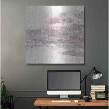 Luxe Metal Art 'Secondary Abstractions V' by Chris Paschke, Metal Wall Art,36x36