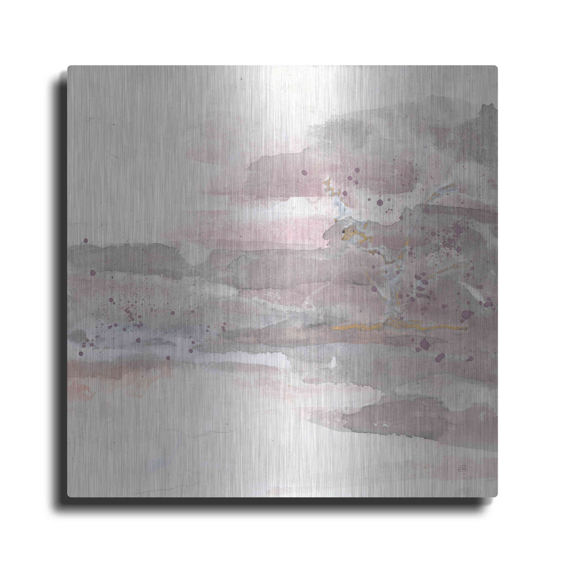 Luxe Metal Art 'Secondary Abstractions V' by Chris Paschke, Metal Wall Art