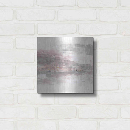 Luxe Metal Art 'Secondary Abstractions VI' by Chris Paschke, Metal Wall Art,12x12