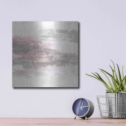 Luxe Metal Art 'Secondary Abstractions VI' by Chris Paschke, Metal Wall Art,12x12
