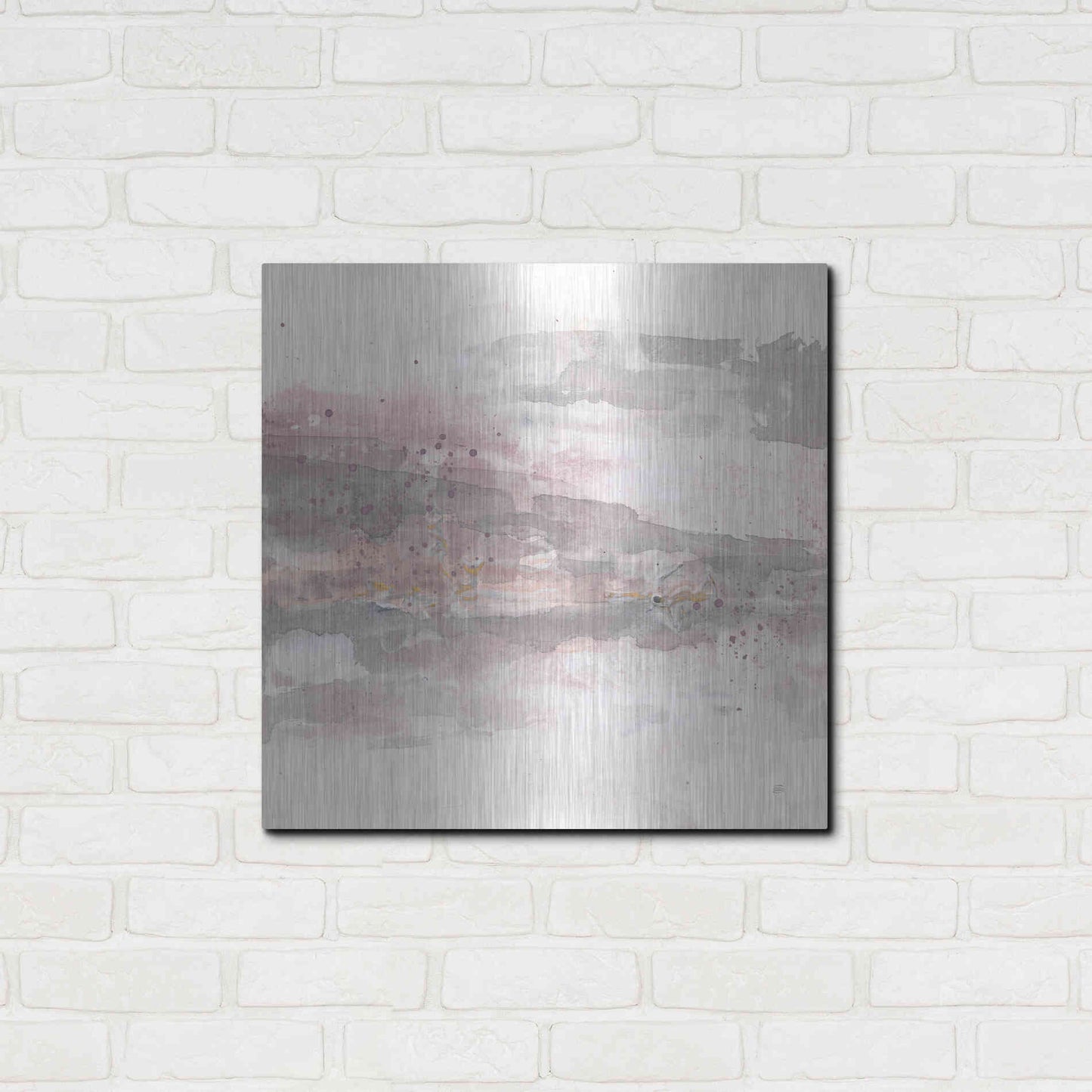 Luxe Metal Art 'Secondary Abstractions VI' by Chris Paschke, Metal Wall Art,24x24