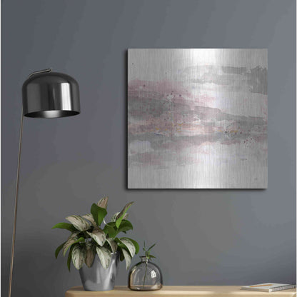 Luxe Metal Art 'Secondary Abstractions VI' by Chris Paschke, Metal Wall Art,24x24