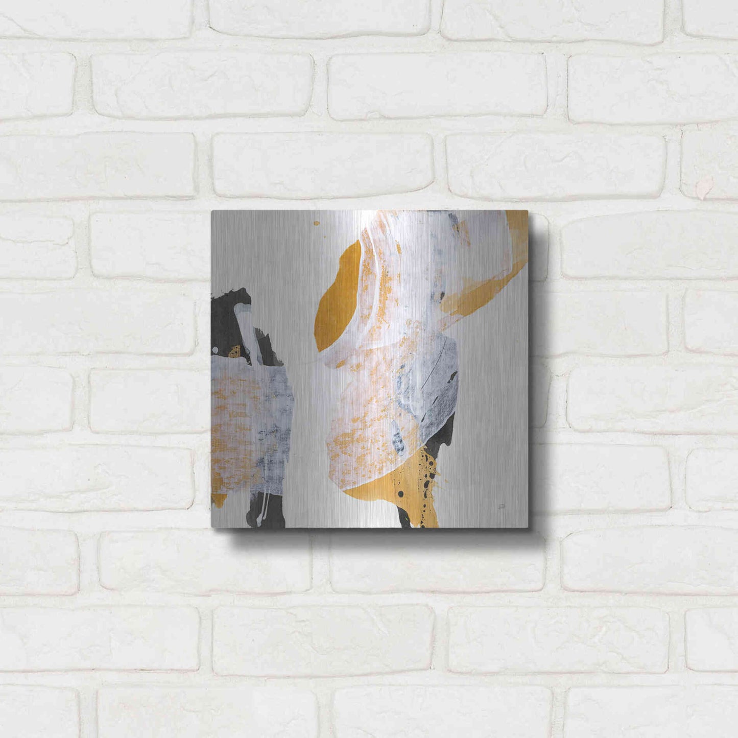 Luxe Metal Art 'Resistance II' by Chris Paschke, Metal Wall Art,12x12