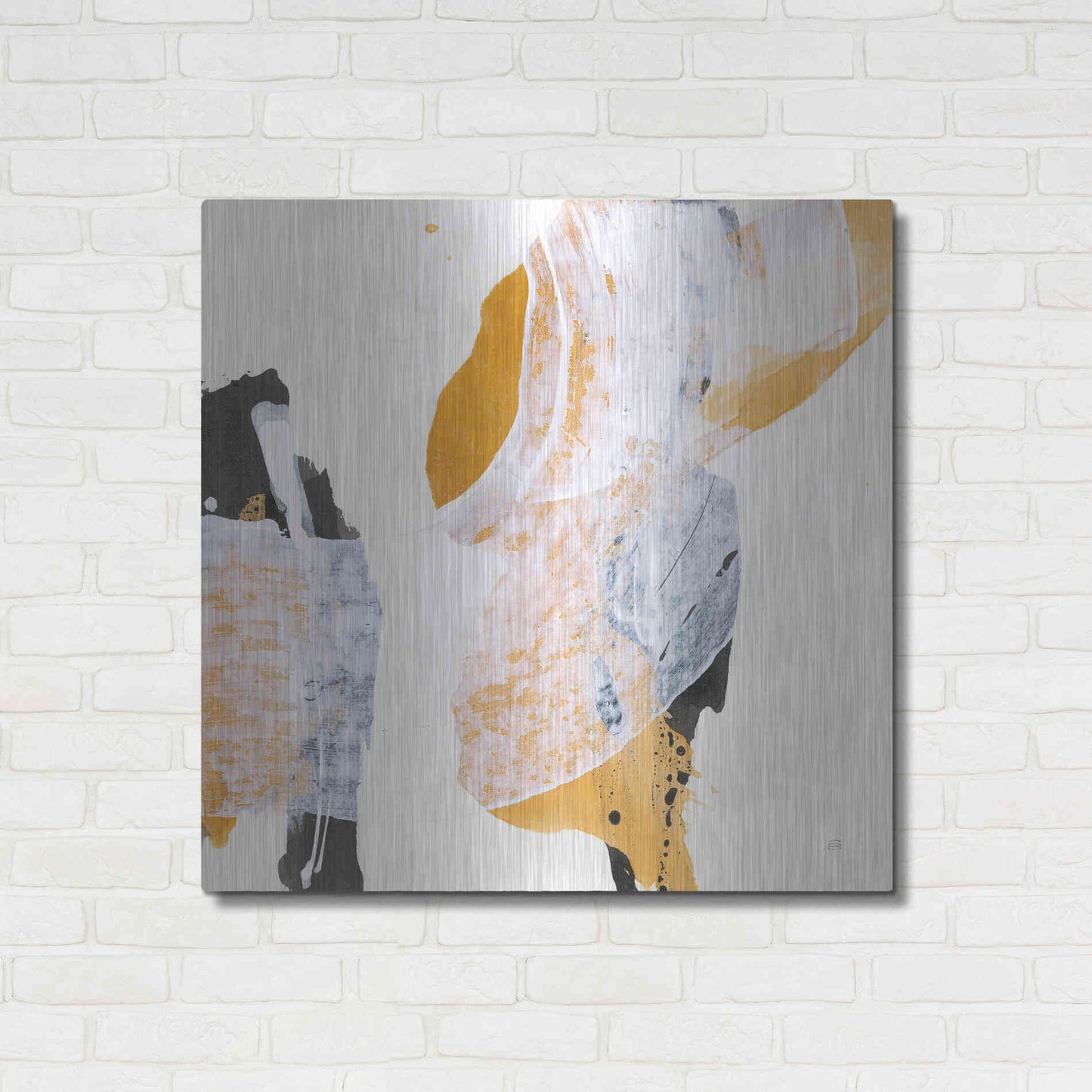 Luxe Metal Art 'Resistance II' by Chris Paschke, Metal Wall Art,36x36