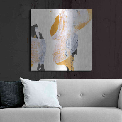 Luxe Metal Art 'Resistance II' by Chris Paschke, Metal Wall Art,36x36