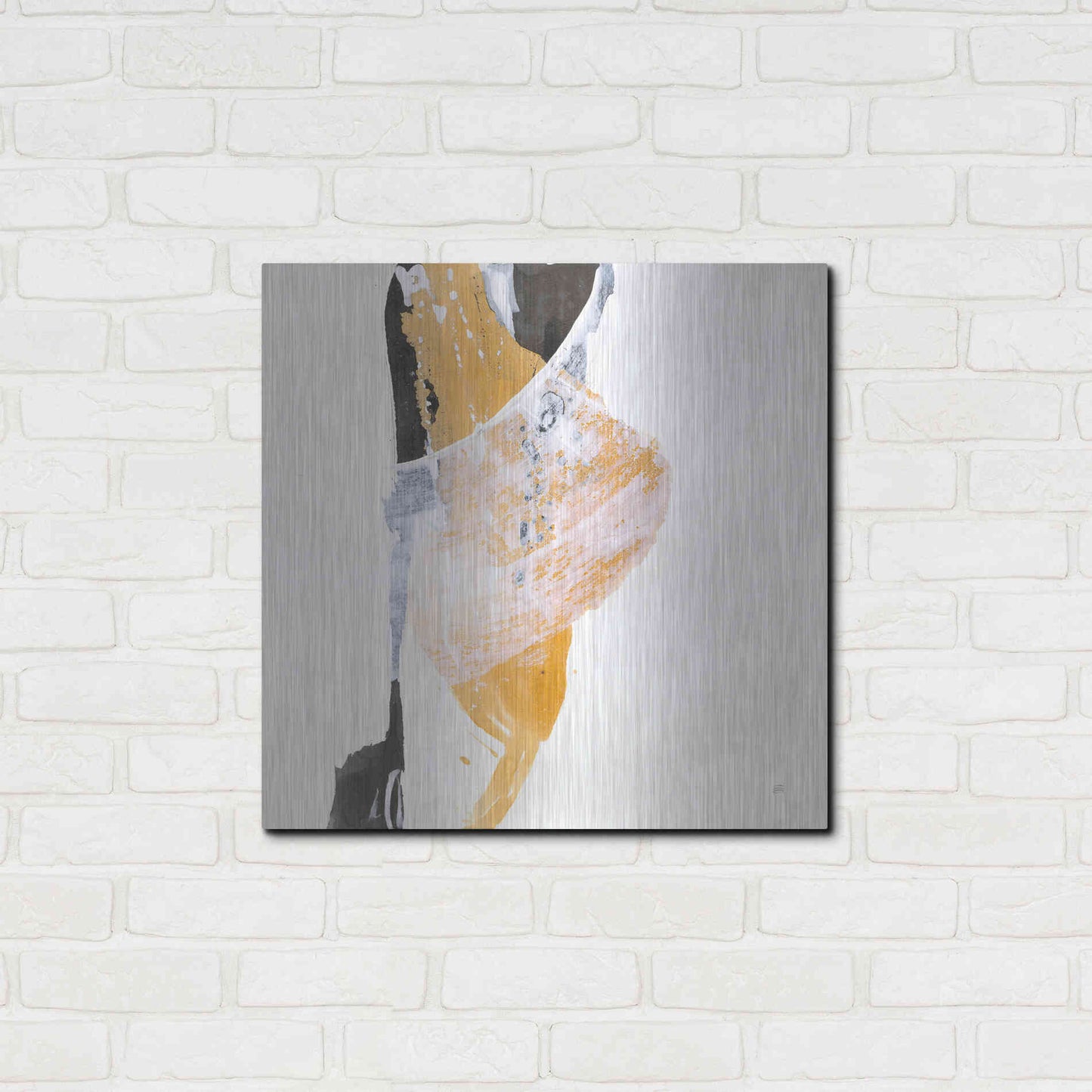 Luxe Metal Art 'Resistance III' by Chris Paschke, Metal Wall Art,24x24