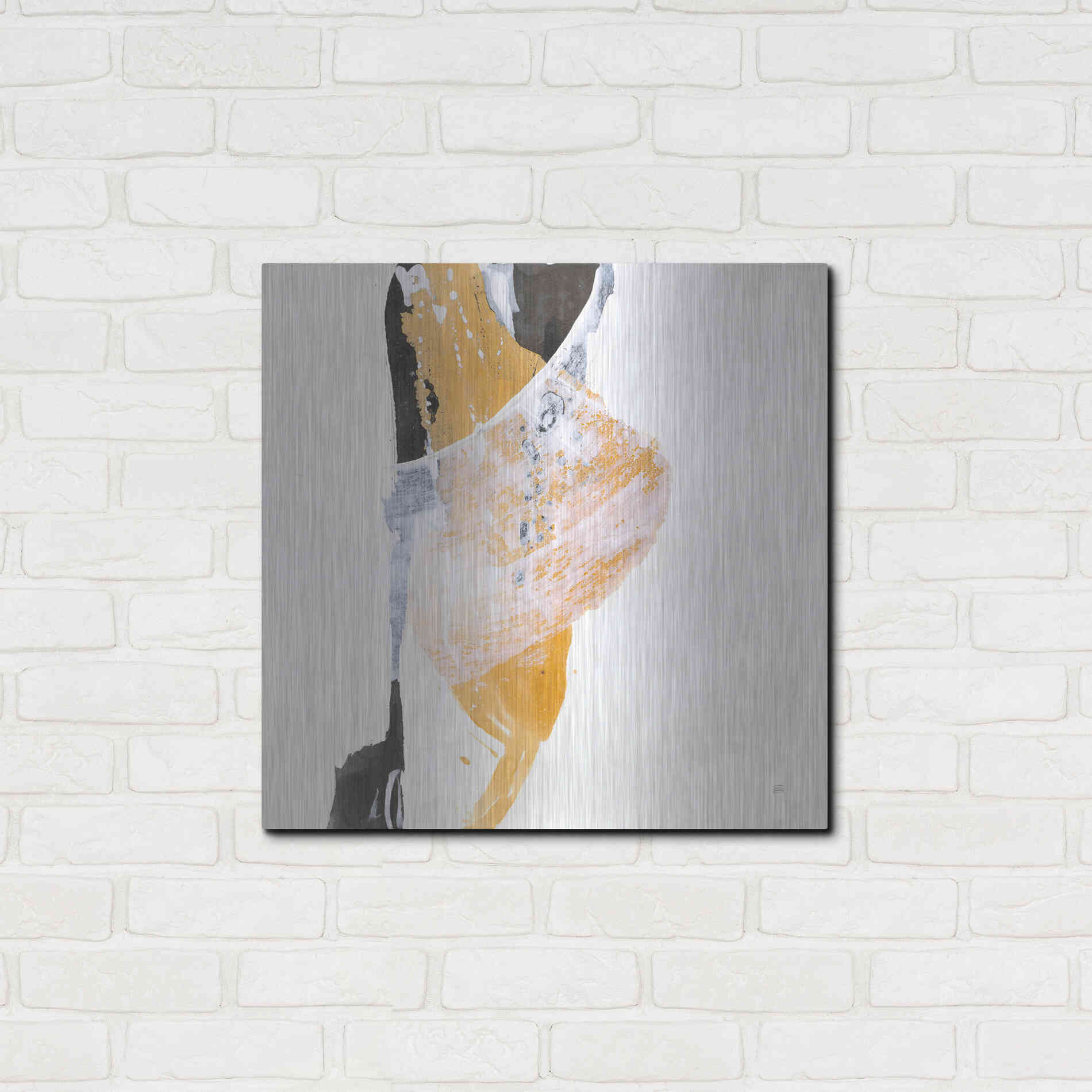 Luxe Metal Art 'Resistance III' by Chris Paschke, Metal Wall Art,24x24
