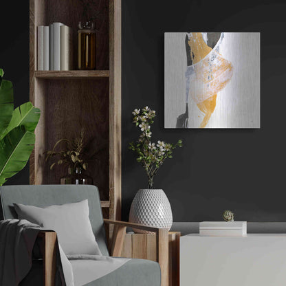 Luxe Metal Art 'Resistance III' by Chris Paschke, Metal Wall Art,24x24